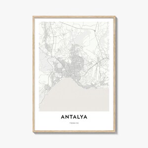 Karte von Mandalay, Türkei Poster, Stadt Karte Geschenk, Stadt Karte für Zuhause, Büro, Büro!