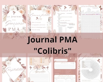 Journal PMA édition Colibris fiv ivf planner suivi PDF