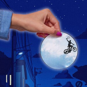 Adesivo de tênis: Over The Moon For Tennis