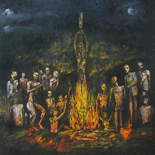 The Meeting - Original Oil Painting