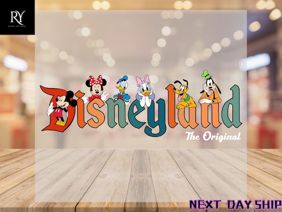 Disneyland The Original Dtf, Disney DTF Transfer,Disney Family Trip Dtf,Disneyland DTF Transfer,Mickey and Friends Dtf,Mickey Disneyland Dtf