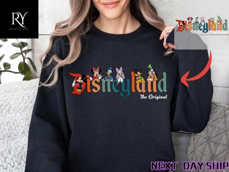 Disneyland The Original Dtf, Disney DTF Transfer,Disney Family Trip Dtf,Disneyland DTF Transfer,Mickey and Friends Dtf,Mickey Disneyland Dtf
