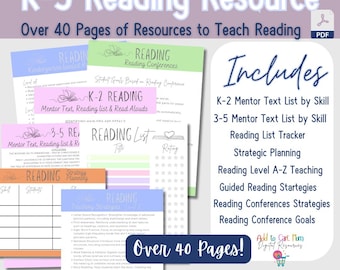Recursos de lectura para K-5: Educación en casa y en el aula (Descarga PDF)