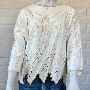 Cutwork Lace Top - Etsy