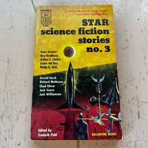 Star Science Fiction Stories No. 3 edited by Frederik Pohl - Vintage 50s Sci Fi Book Second Printing Paperback