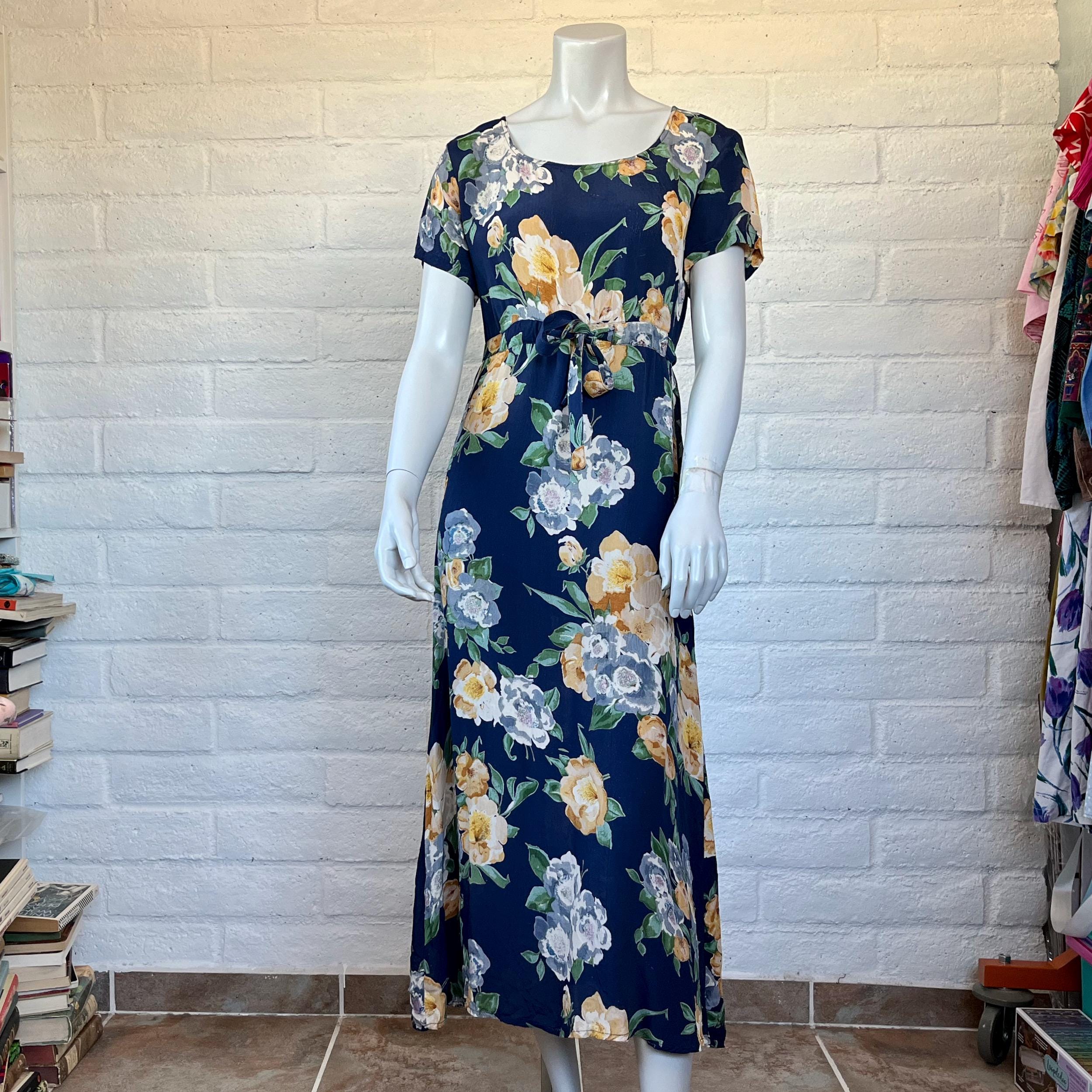 1940s Maxi Dress - Etsy