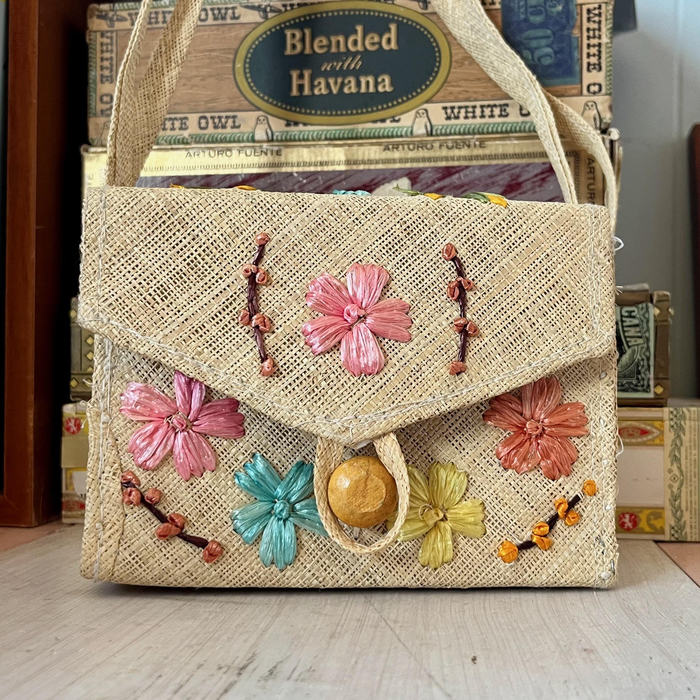 Vintage Square Box Handbag - Etsy