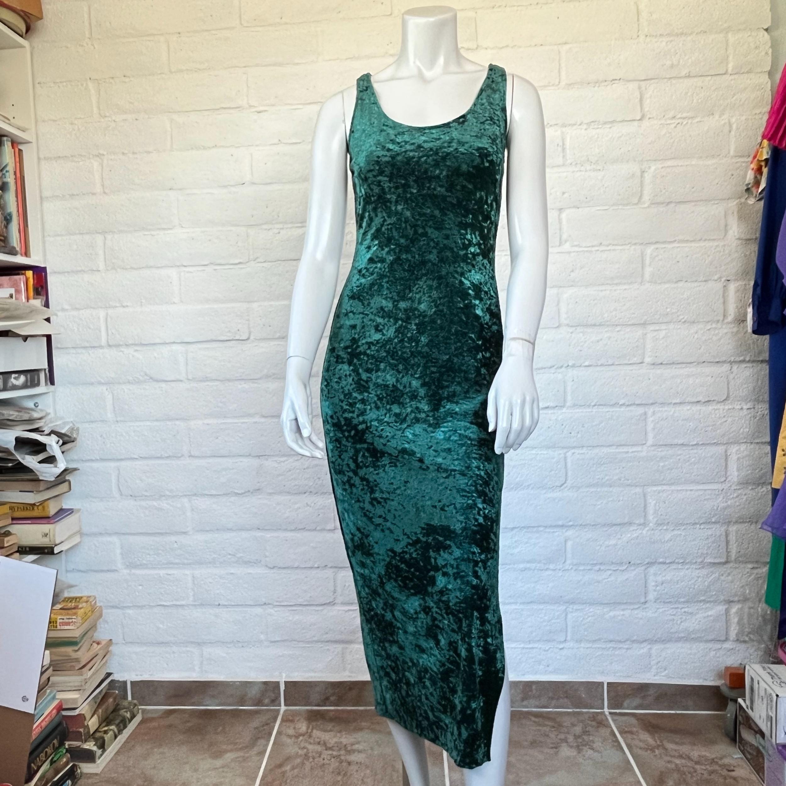 unique vintage green velvet dress burgundy mini dress