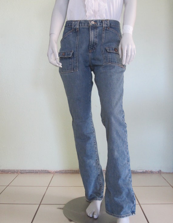 90s Gap Jeans Vintage Gap Utility Jeans 