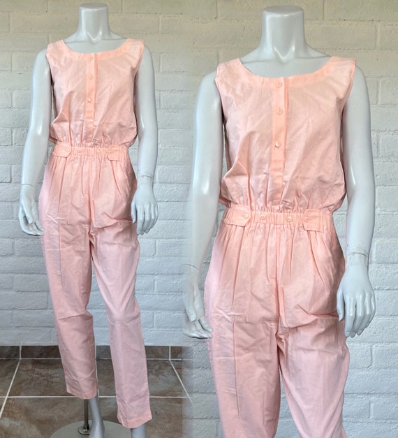 80s Cotton Jumpsuit - New Old Stock in 3 Colors! V