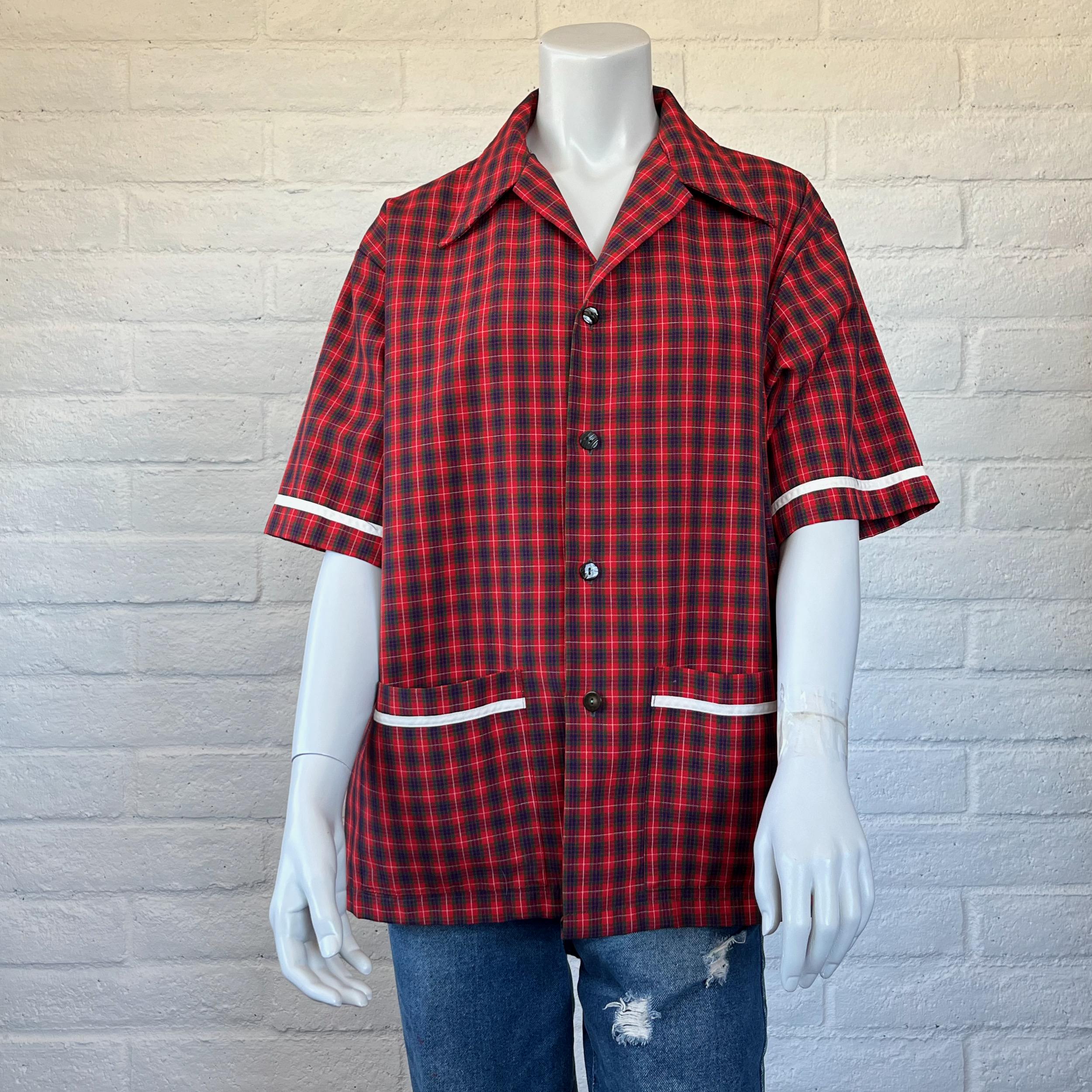 Vintage Pajama Top - Etsy