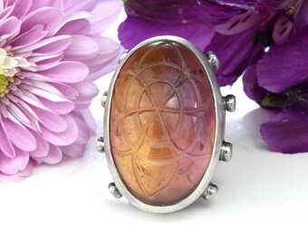 Purple Moon Lake - Ametrine Sterling Silver Ring