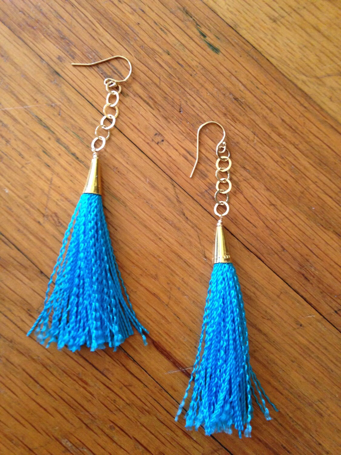 Willow Tassel Earrings Blue - Spartina