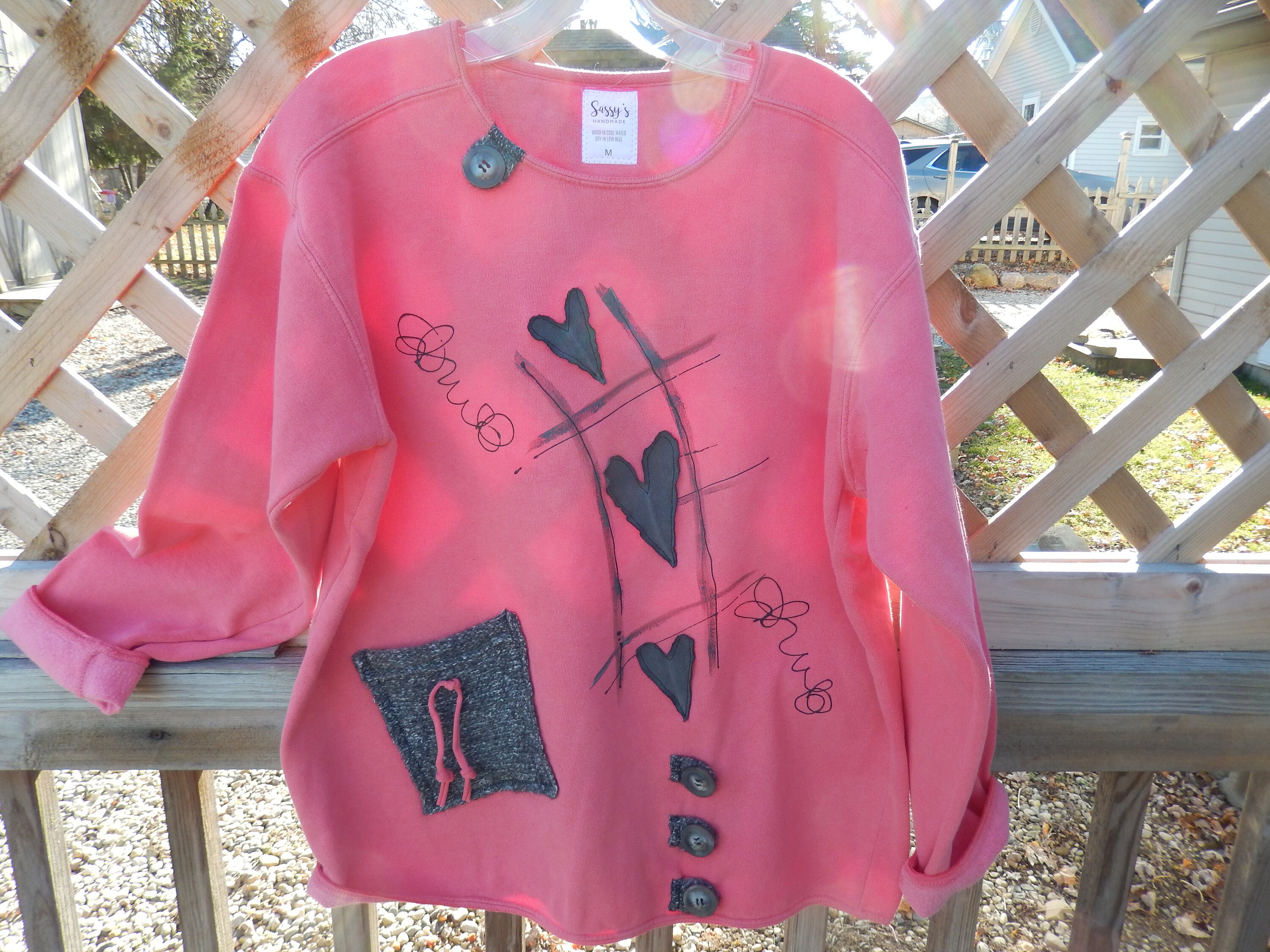 MEDIUM Tunic Pullover Sweatshirt W 