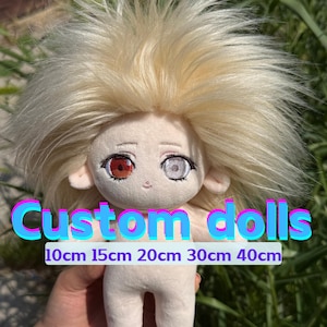 Custom Dolls,Sitting Doll, Custom 10, 20, 30, 40cm Cotton Dolls, Custom Dolls With Pictures, Custom Dolls Of All Kinds