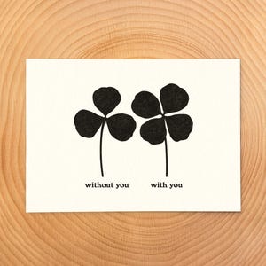 Lucky (5x7 Kunstkarte Single)