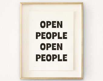 OPEN PEOPLE