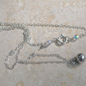 Soccer Necklace - Sterling Silver - Soccer Mom - 3D Soccer Ball Charm - Soccer Jewelry - Soccer Team - The Beautiful Game by SplendorVendor