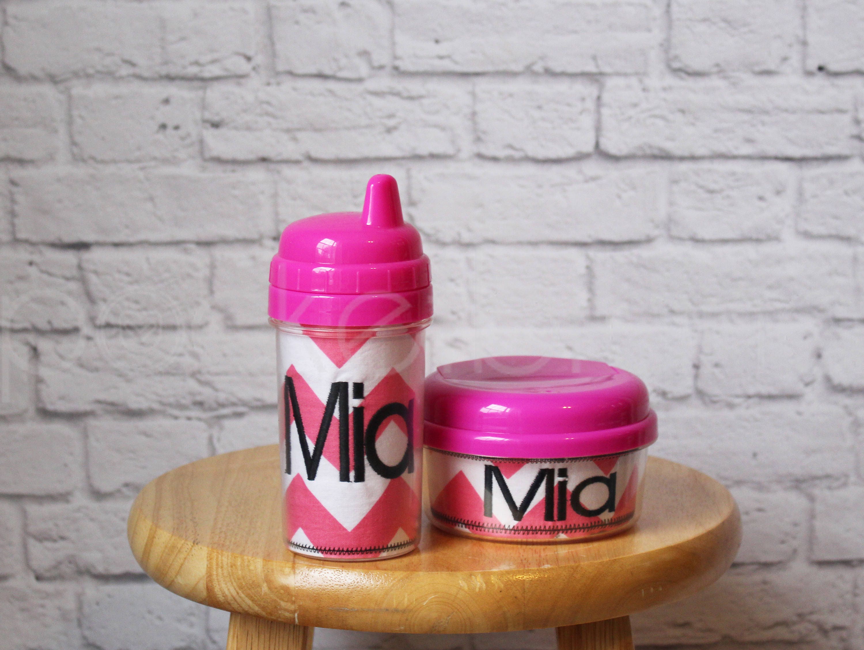 Personalized Sippy Cup and Snack Holder Snack Cup White Etsy