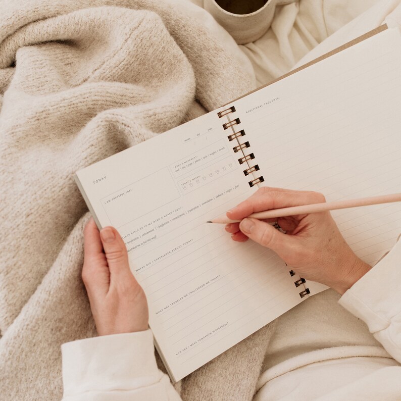 Daily Pause Journal // Gratitude Journal Daily Journal - Etsy