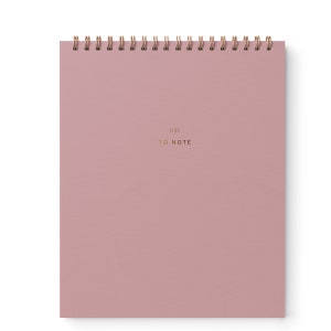 To Note Notebook //  Paper Notebook, To Do List Notebook