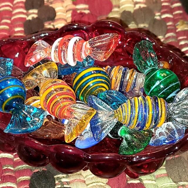 Murano glass candy - Etsy 日本