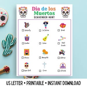 Dia De Los Muertos, Day of the Dead, Dia De Los Muertos Activity, Dia De Los Muertos Printable, Day of the Dead Activity