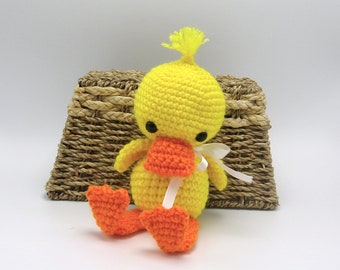 Dilly The Duck - Stuffed Animal Toy Amigurumi