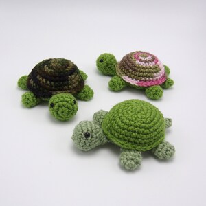 Turtle Pet Crochet Amigurumi image 1