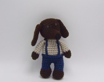Crochet Dachshund Dog Amigurumi Dog Doll