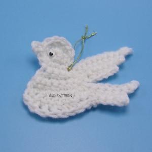 Crochet Dove Ornament Pattern pdf