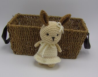 Crochet Bunny Amigurumi Stuffed Animal