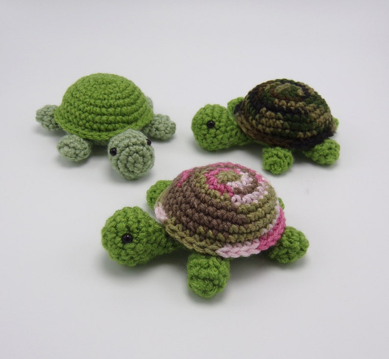 Turtle Pet Crochet Amigurumi image 9