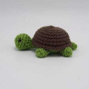 Turtle Pet Crochet Amigurumi BROWN AND GREEN