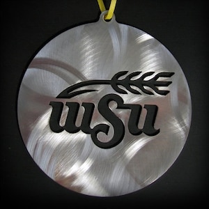 Wichita State University Ornament WSU Shockers Stainless Steel
