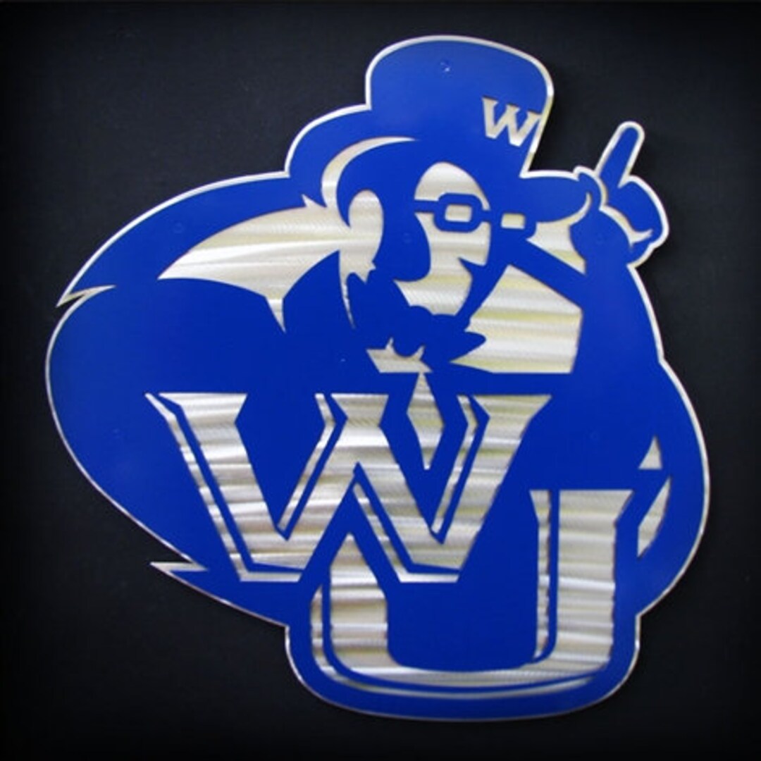 Washburn University Stainless Steel Artwork 18" - Etsy
