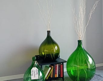 Demijohns - Damigiane italiane vintage  54 litri, grandi