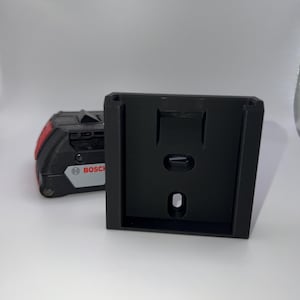Bosch® 18V Professional Akku Wandhalterung | Akkuhalter 3D Druck | Halter für Akkuschrauber & Werkzeug-Akkus