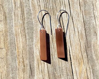 Cu Soon Copper Earrings