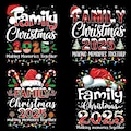 Family Christmas 2025 PNG: Matching Squad Design (Digital Download)