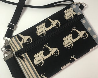 Bitsy Sling Bag, clutch, wristlet, removable strap, Marilyn, cell phone, electronic, purse