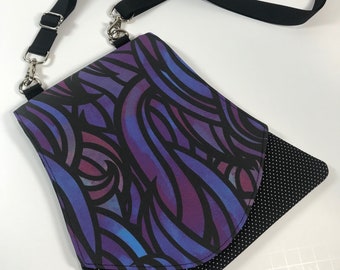 New Large Size Purple Cell Pouch By Marilyn, iPhone, pouch, purse, handbag, wallet **FREE SHIPPING** (continental US only)