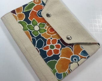 Canvas Folded Letter Keeper, By Marilyn, pouch, wallet, purse, writing, wallet **FREE SHIPPING** (continental US only)