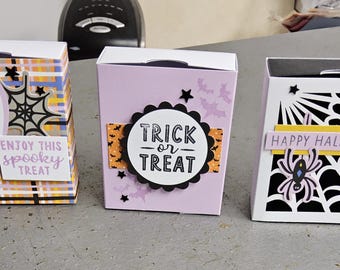 Halloween Treat Boxes