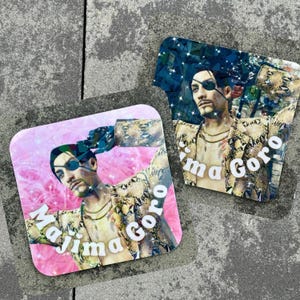 Majima Goro (Kiwami) - 3&quot; Holographic Stickers