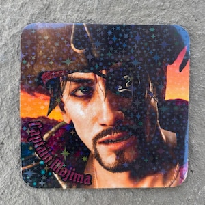Captain Majima -  3&quot; Holographic Sticker