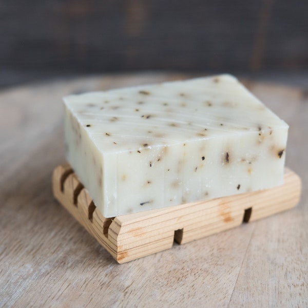 Peppermint Bar Soap 5.5 oz. All Natural, Cold Process, Essential Oil, Handmade