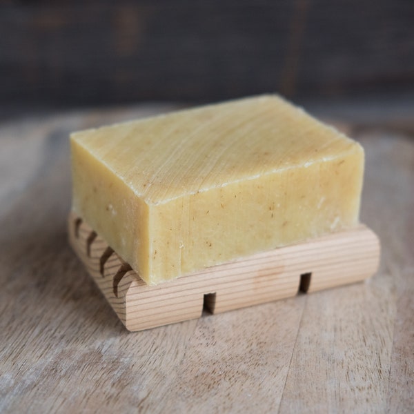 Lemongrass Soap 5.5 Oz. All Natural Bar Soap, Cold Process, Handmade