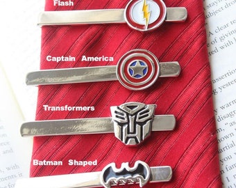 SUPER Tie Clips, 26 Styles