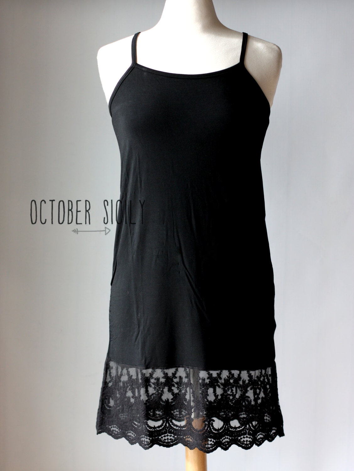 F2- Lace Slip, Dress & Skirt Extender *style 2* FULL SLIP S-4XL and Tall  Sizes - Etsy